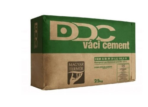 Cement - Duna-Dráva Vác zöld CEM II/B-M (V-LL) 32,5 R   25 kg