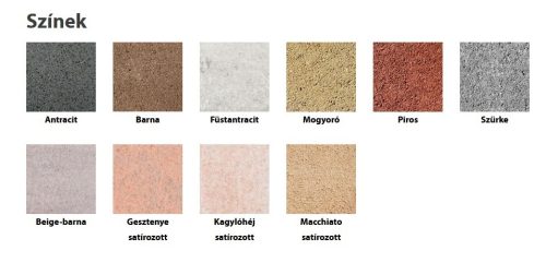 Leier QUARTZ kerti szegély